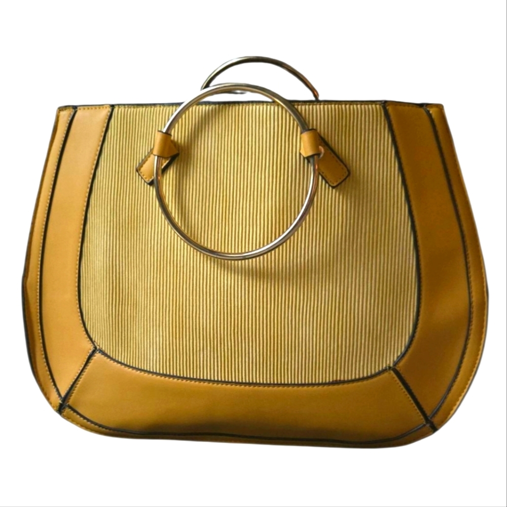 Established 1946, Mustard Handbag